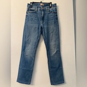 MOTHER Size 26 The Mid Rise Dazzler Ankle Jean (hemmed: 25” inseam)